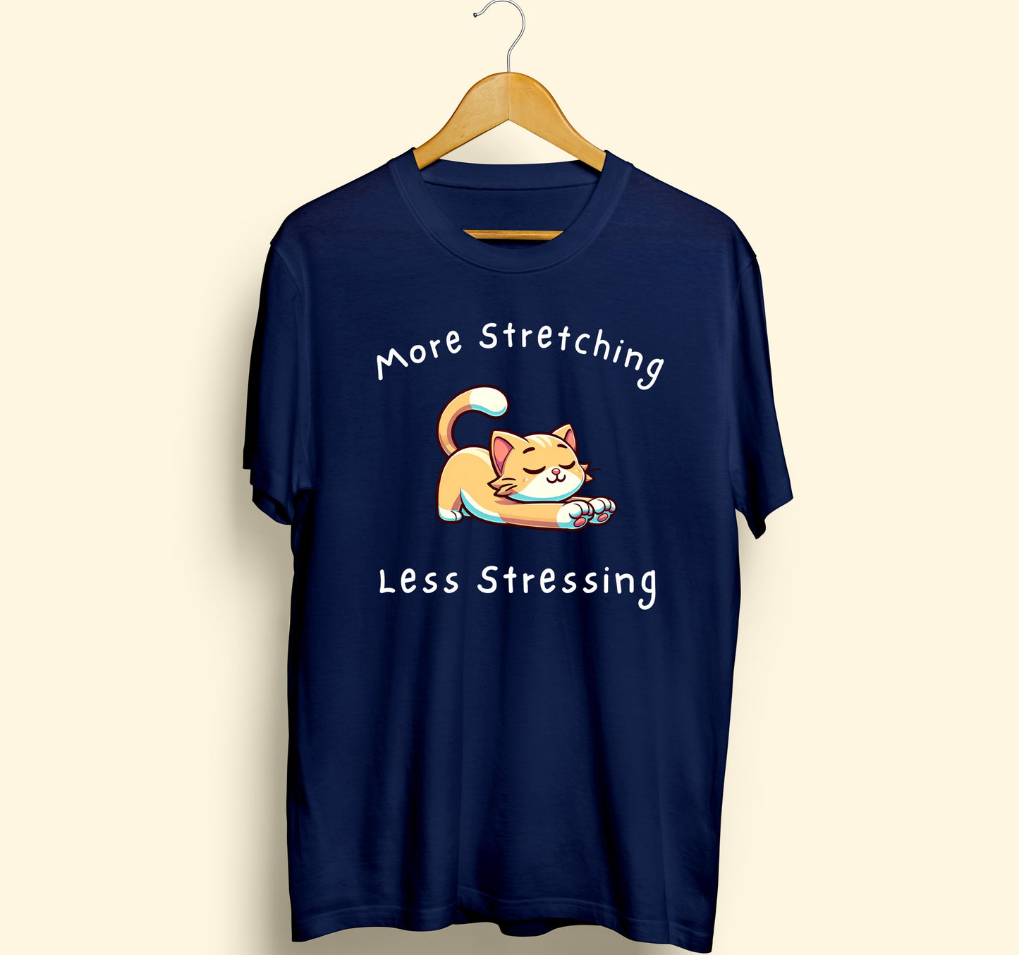 Less Stressing Half Sleeve T-Shirt