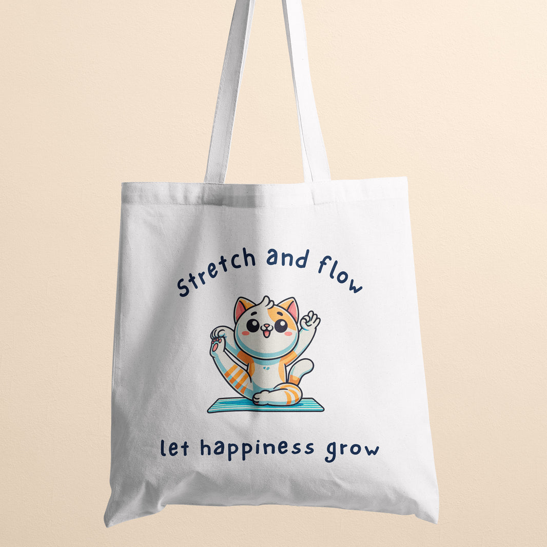 Stretch and Flow Everyday Large Tote bag White
