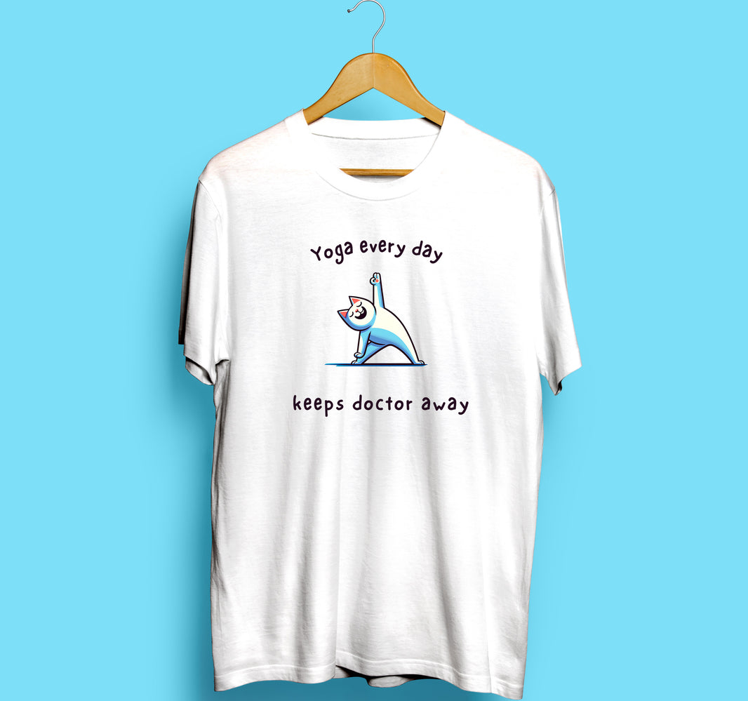 Yoga Every Day Half Sleeve T-Shirt