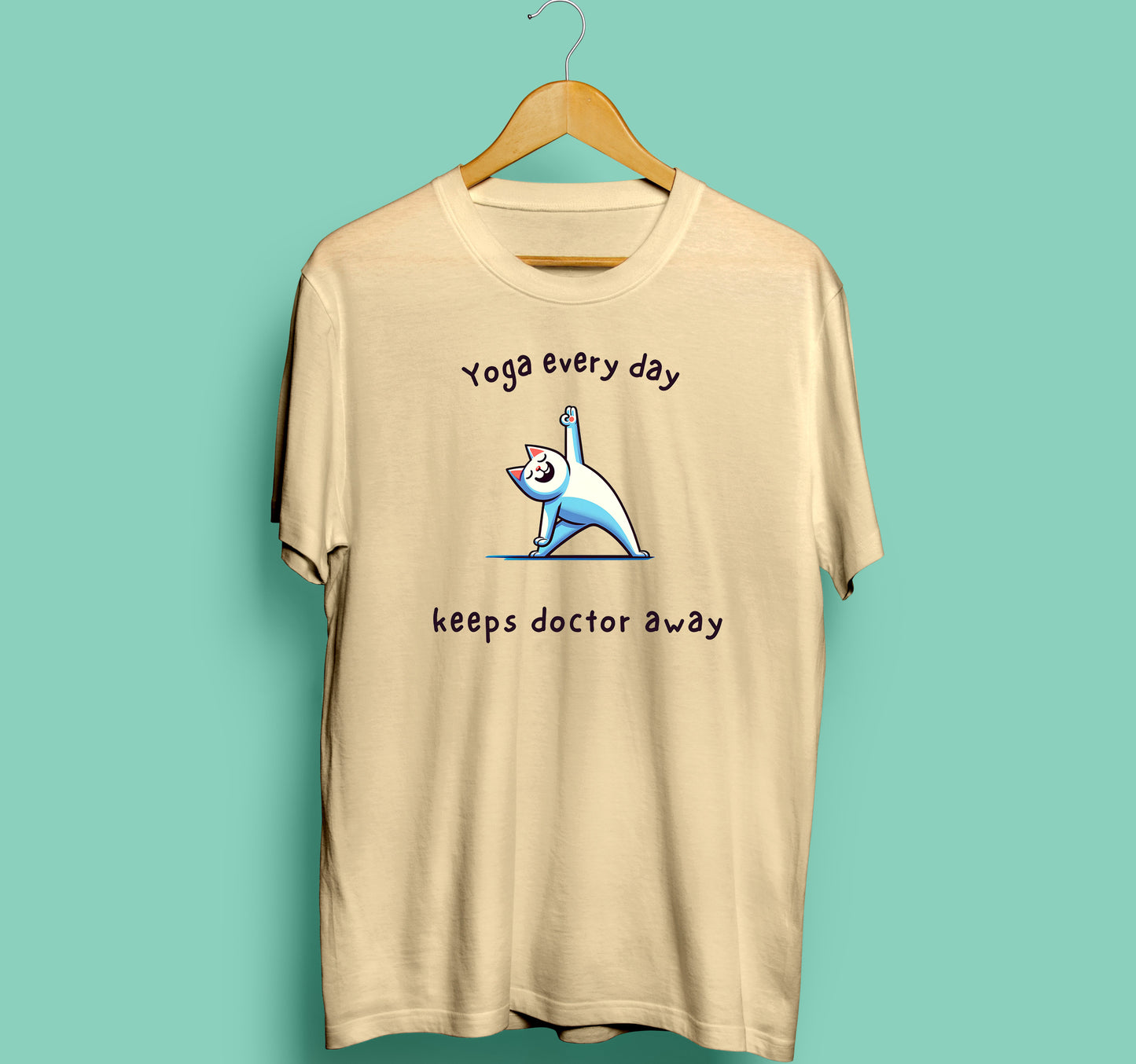 Yoga Every Day Half Sleeve T-Shirt