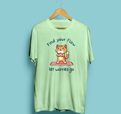 Let Worries Go Half-Sleeve T-shirt