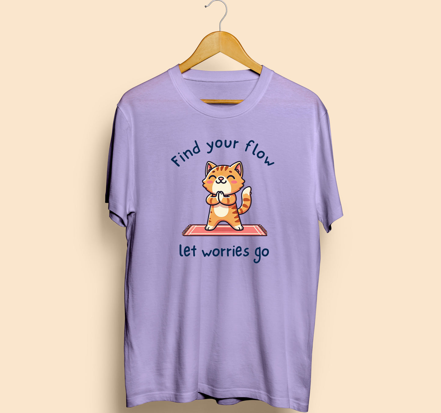 Let Worries Go Half-Sleeve T-shirt