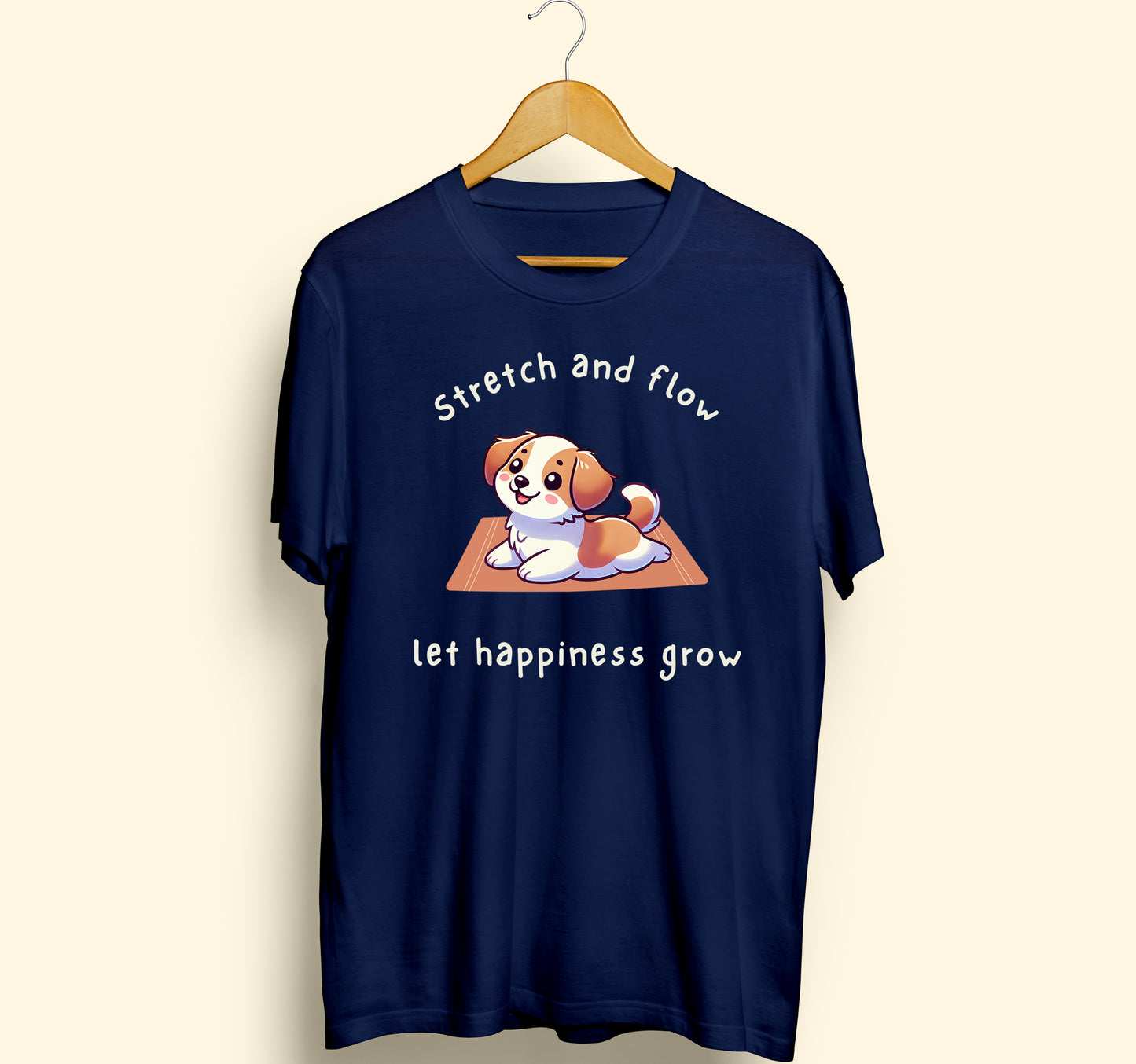 Strech and Flow Dog T-Shirt