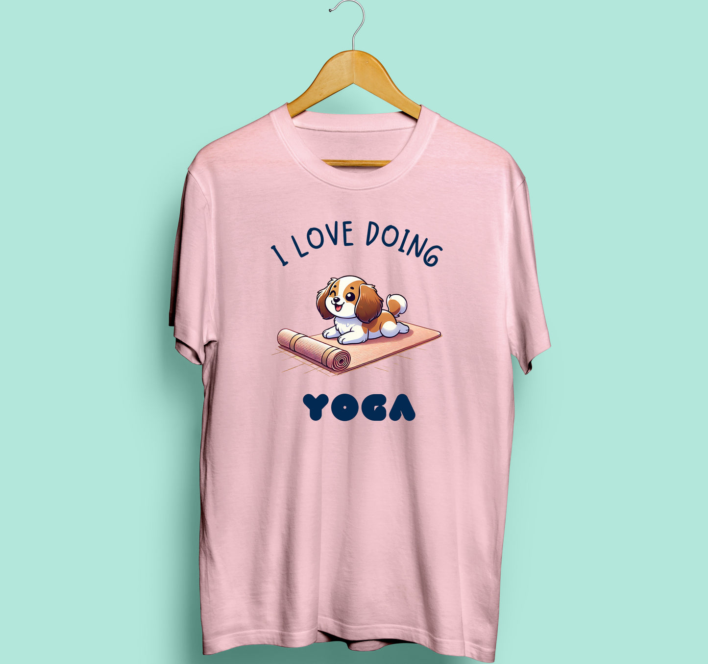 I Love Doing Yoga Dog T-shirt