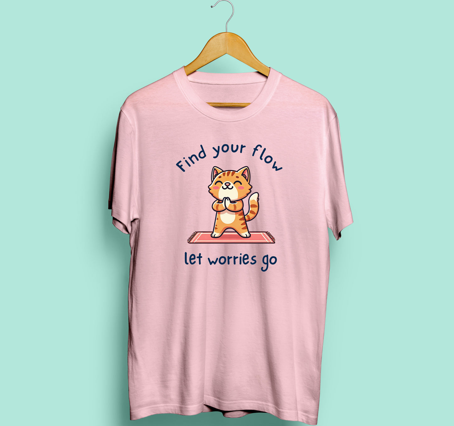 Let Worries Go Half-Sleeve T-shirt