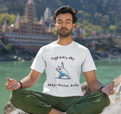 Yoga Every Day Half Sleeve T-Shirt