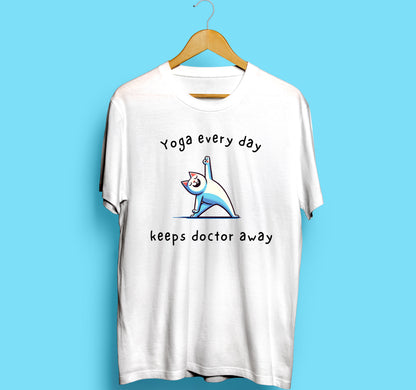 Yoga Every Day Half Sleeve T-Shirt