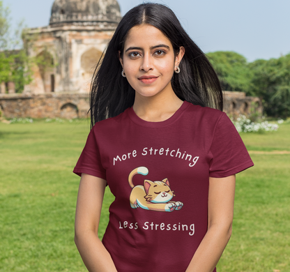 Less Stressing Half Sleeve T-Shirt