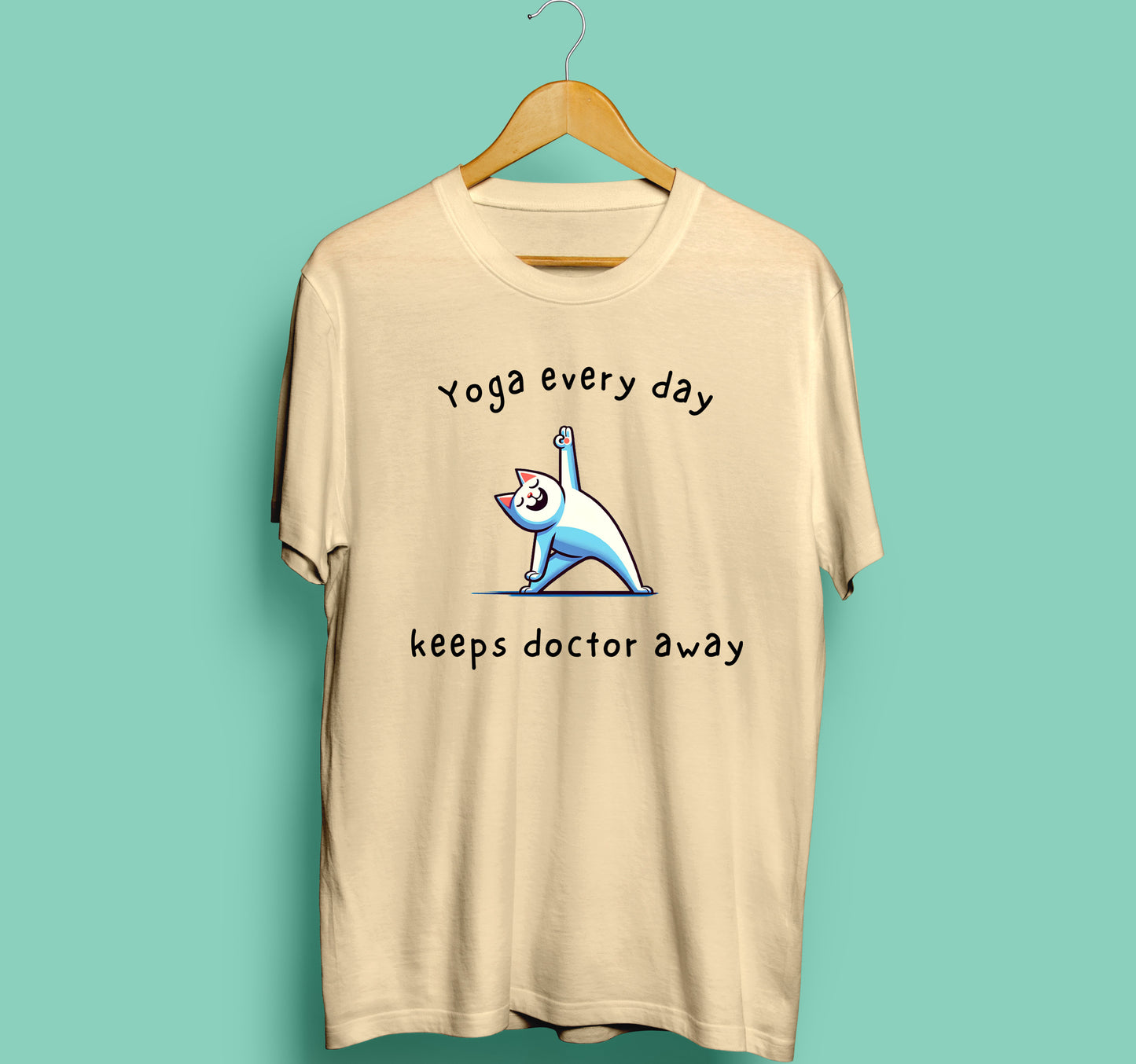 Yoga Every Day Half Sleeve T-Shirt